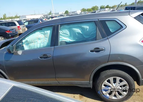 2016 Nissan Rogue S из США, поврежденный, VIN KNMAT2MV2GP633646